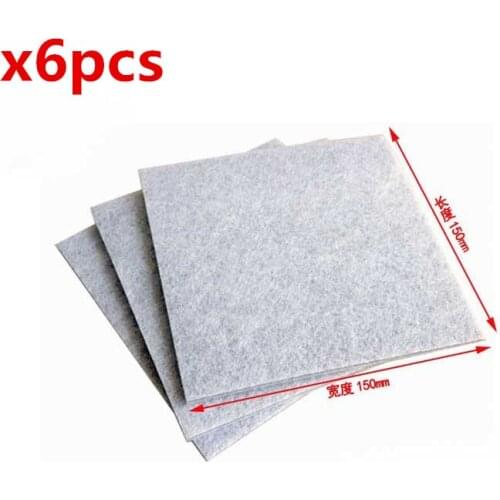 6Pcs/Lot Vacuum Cleaner HEPA Filter for Philips Electrolux Replacement Motor filter cotton filter wind air inlet outlet fIlter