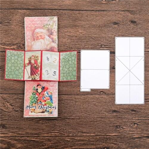 Background Metal Cutting Dies Scrapbooking Die Cut Card Make Shape Stencil Craft Mold Mould Decor Template DIY Paper Cards New