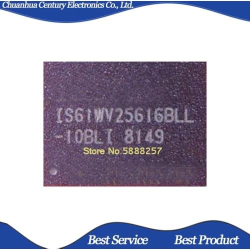 IS61WV25616BLL-10BLI BGA48 New and Original In Stock