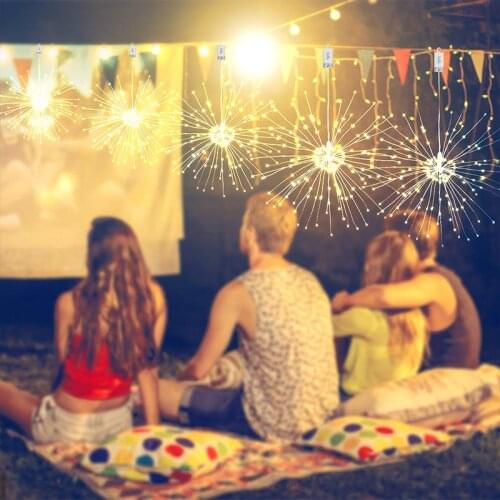 Copper Wire Fairy String Light Fairwork Light Fairy Light Yard Landscape Lamp Festival Xmas Decor Outdoor Romantic Super Bright