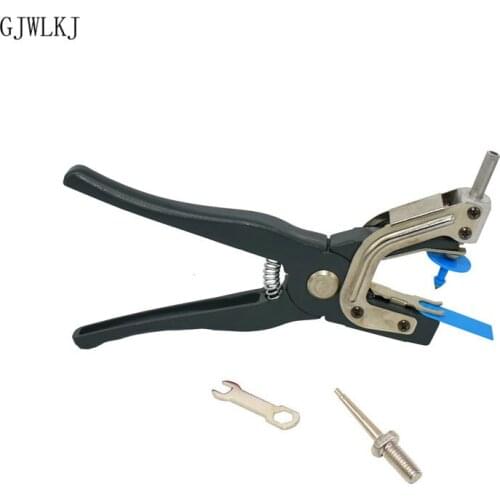 2 pcs Livestock Tools Swine Cow Sheep Rabbit Ear Tag Identification Tool Animal Husbandry Veterinary Tool Ear Tag Plier