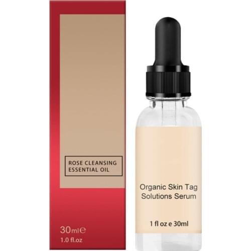 30ML Face Wart Tag Freckle Removal Oil Plaster Face Mole Skin Serum Removal Solution Painless Mole Skin Dark Spot Removal