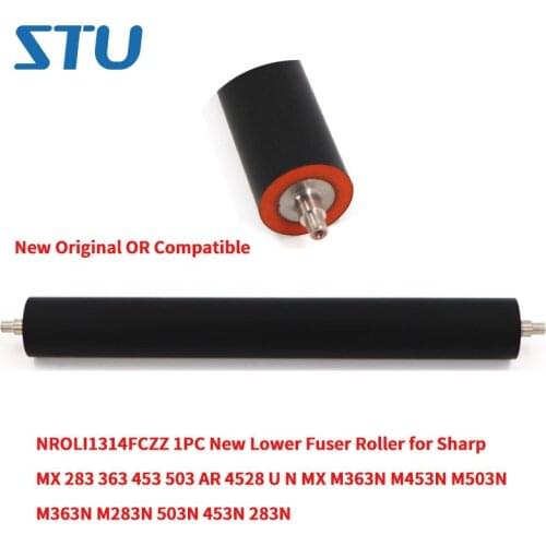 NROLI1314FCZZ 1PC New Lower Fuser Roller for Sharp MX 283 363 453 503 AR 4528 U N MX M363N M453N M503N M363N M283N 503N 453N