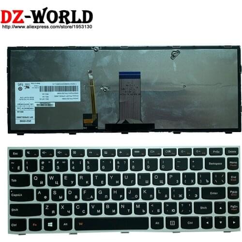Original RU Russian Laptop Backlit Keyboard for Lenovo 500-14 300-14 ACZ ISK Felx2-14 Z41 G40 B41 B40 Z40 -30 -45 -70 -75 -80