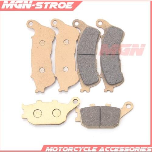 Motorcycle Front Rear Brake Pads for CBF500 2004-2007 2005 2006 XL700/V VT1300 2010-2011 CB1300 S/SF 2008-2015