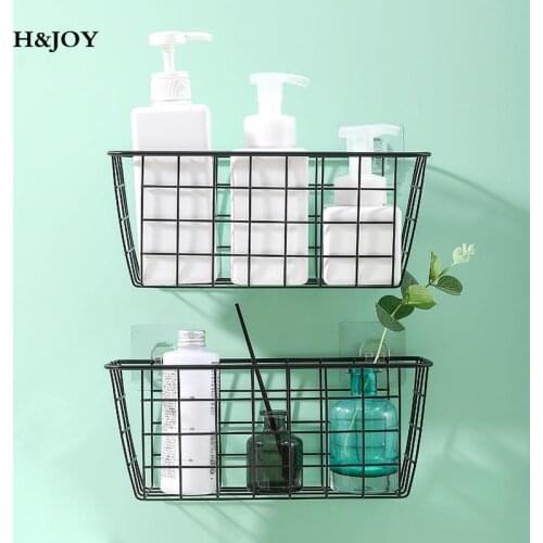Bathroom Shelves Over The Toilet Storage Rack Shower Accessories Organizer Holder Bathroom Shower Shelf No Drill Suction Rack