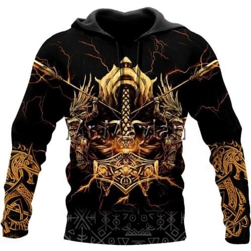 Valkyrie In The Heat Of Battle Pullover Streetwear Harajuku Funny Tracksuit 3DPrint Zipper/Hoodies/Sweatshirt/Jacket/Men/Women