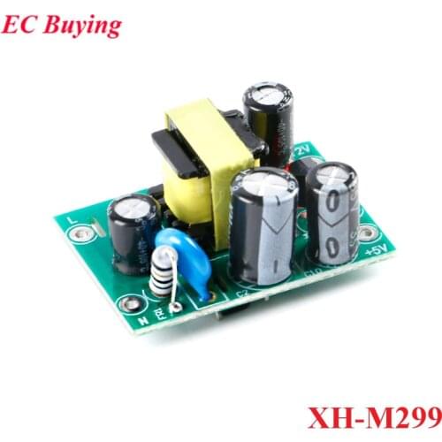XH-M299 AC-DC Isolated Switching Power Supply Module PCB Board Dual Output AC 110V-220V to DC 5V 12V 0.5A+5V