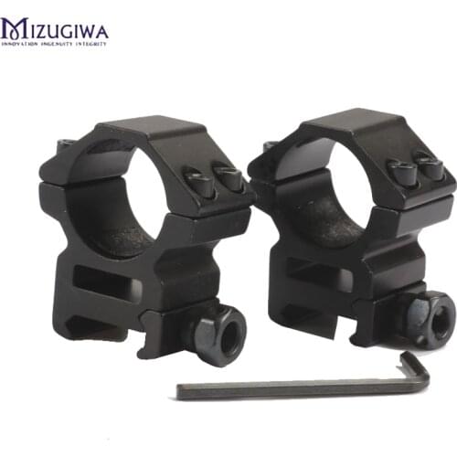 2pcs/lot 25mm 1 Inch 1" Ring Weaver Scope Torch Rail Mount 20mm Picatinny for Flashlight rifle scope