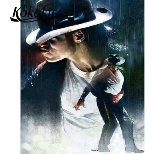 5d diamond art painting embroidery decoration diamond painting full drill Rhinestones pictures Michael Jackson diamond mosaic
