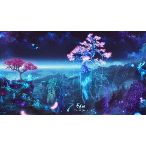 5D DIY Diamond Painting Cross Stitch Soul tree Gifts square Diamond Embroidery mosaic pattern Home Decor Y1263