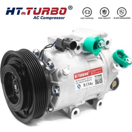 For 977012B101 97701-2B101 97701 2B101 VS16 Auto A/C AC COMPRESSOR For HYUNDAI SANTA Fe II 2.2 CRDi 2006
