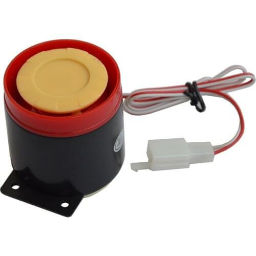 BANVIE 2 Way Motorcycle Alarm Siren Horn Speaker 12V 125dB