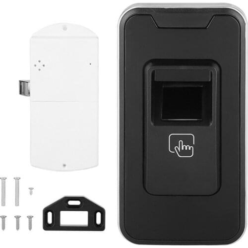 Biometric Lock Smart Door Lock Electronic Home Door Lock Safe Security Office Cabinet Smart Fingerprint Unlocked Lock 100 User