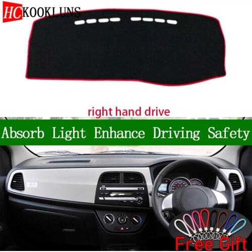 For changan eulove 2013 2014 2015 Right Hand Drive Dashboard Cover Car Stickers Sun Shade Dash Mat Carpet Interior Accessories