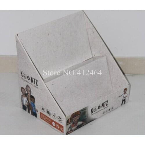 China suppliers E flute corrugated paper display box with printed ( DX-009)