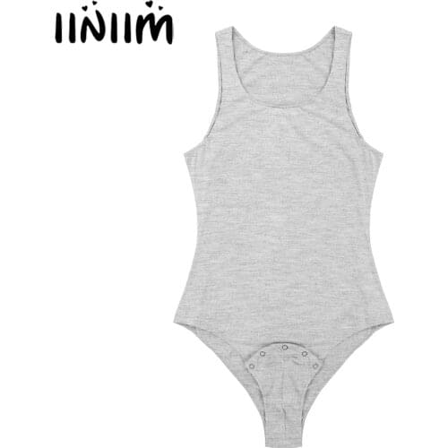 Mens Baby Lover Sissy Teddies Costumes Club Sleeveless Press Button Crotch Jockstraps Pouch Shirt Sportswear Jumpsuit Bodysuit