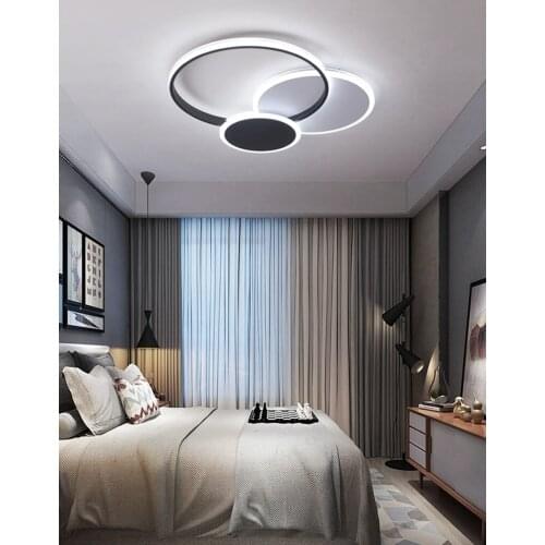 Nordic LED Ceiling Light Modern Bedroom Dining Room Livingroom Creative Ceiling Lamps Simplicity Household Lighting Fixture