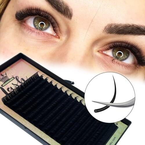 MASSCAKU factory wholesale 8~20mm mix premium eyelash extension organizers premium eyelash extension supplies private label