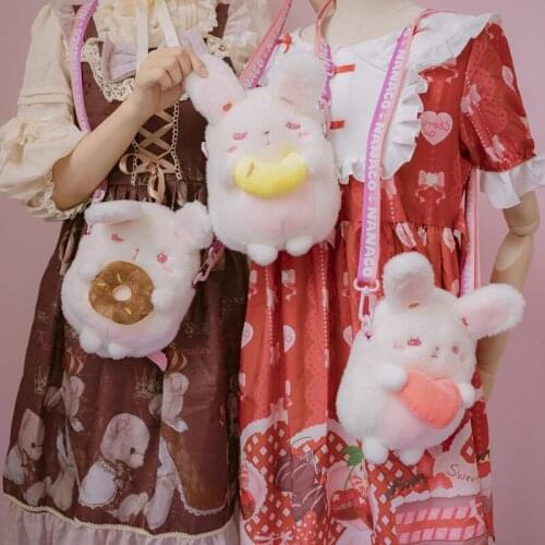 Super Cute Baby Bunny Lolita Girl Corss Body Mini Bag for Your Phone