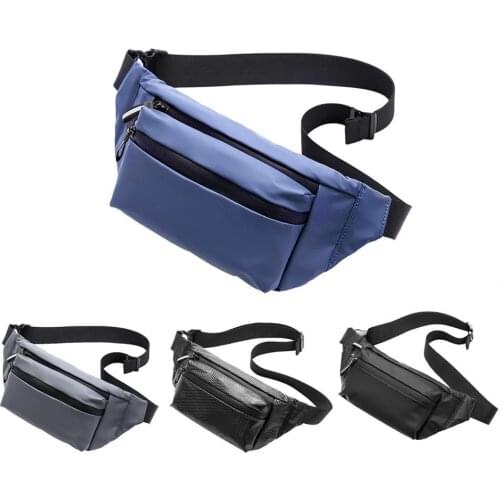 Outdoor fashion waterproof and sweat diagonally across the leisure compartment sports running multifunctional chest bag