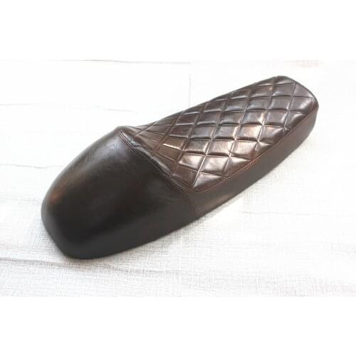 New Brown Vintage Hump Seat Cafe Racer Saddle GN CB200 CB350 CB400SS CB500 SR400 SR XJ XS KZ Motorcycle Retro Seat