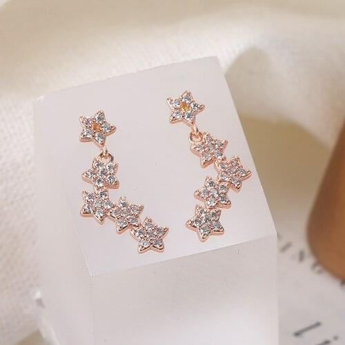 ZHOUYANG Piercing Earrings