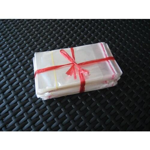 100x clear Self Adhesive Seal Plastic Bag 30x24cm opp bag /poly bag free shipping