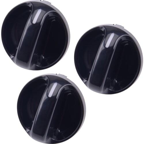 3Pcs A/C Climate Fan Heater Control Knob Plastic 55905-0C010 559050C010 Fit For Toyota Tundra 2000 2001 2002 2003 2004 2005 2006