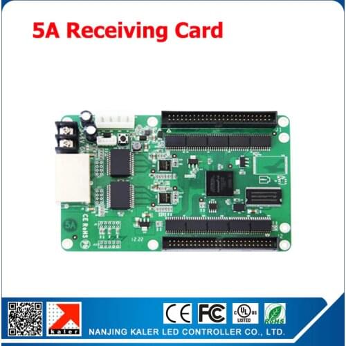 Free shipping receiving card 5A i5a 256*256 pixel led display video sychronous control card displa control system led receiver