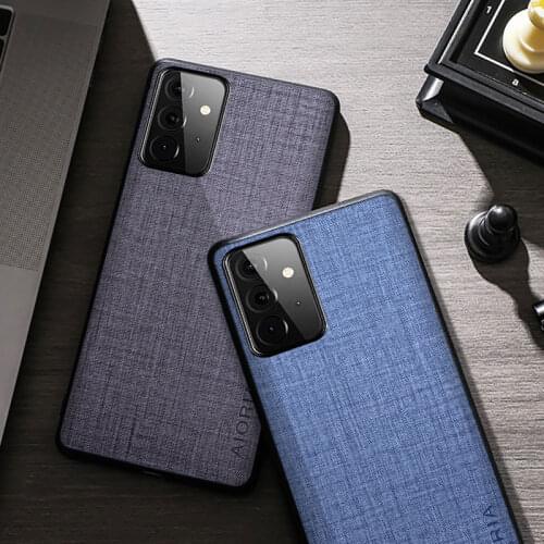 Fabric Silicone Case For Samsung Galaxy A52 A72 A42 A32 5G 4G Soft TPU Bumper Back Cover For samsung a52 5g Case Funda
