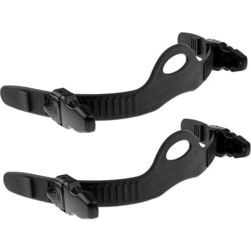 Black Rubber Replacement Fin Strap for Scuba Diving And Snorkeling Swimming