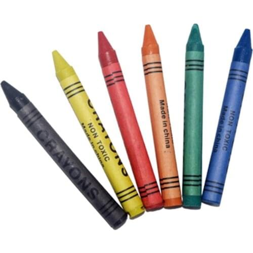 Children Drawing Painting Brushes Oil Paint Color Crayons Coloring Pen Kids Toy Crayons Non-toxic Safety Educational Stationery