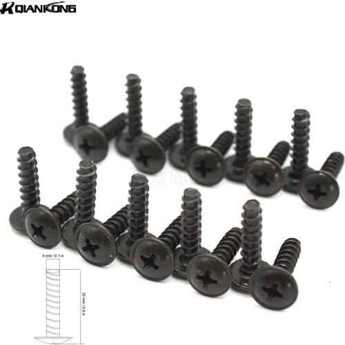 For Honda CBR CB Aprilia APRILIA RS 125 shiver 1998 1999 2000 2001 2002 2003 2004 2005 20 PCS Motorcycle M6 Fairing Bolts Screws