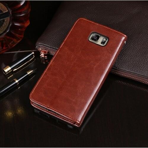 For Samsung Galaxy Note 5 Case 5.7 inch Magnetic Flip Crazy Horse Pattern Leather Case For Samsung Note5 Case Wallet Phone Cover