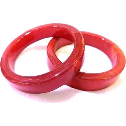 Fine Jewelry Natural Bracelet Red Agate wide Bangle Hand Catenary Elegant Fashion Free Shipping