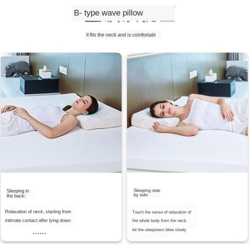 Space memory pillow slow rebound memory cotton single pillow core to protect the cervical vertebrae to help sleep