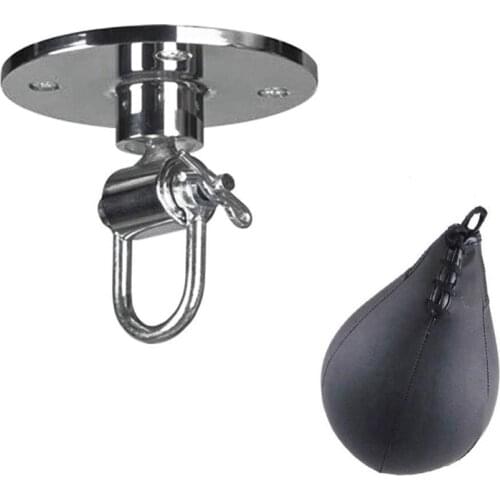 Professional Sandbags Swivel Pear Speed Punching Ball Base Hook Mount Kit Punch Bag Speedbag Boxing Training