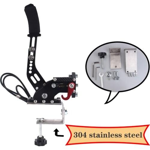 16Bit PC USB Handbrake for SIM Auto Racing Games G25/G27/G29 T500 Steel & Aluminum RALLY Adjustable For PC Windows DIRT RALLY