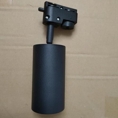 4 Wires 3 Phase Adjustable LED Track Light AC85V-265V GU10 Track Rail LED Spot Light Clothing Store Lights Industrial lighting