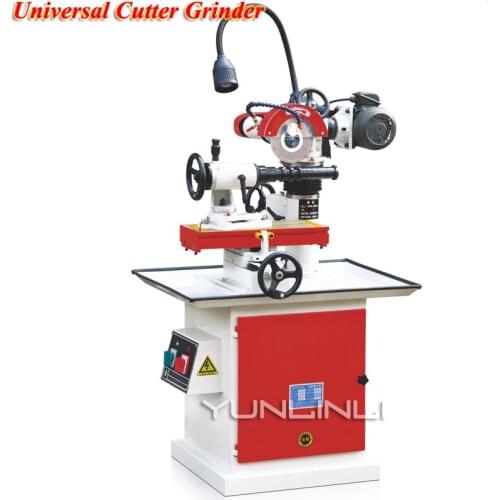 CE Universal Cutter Grinder 220V/380V 3780r/min Drill Sharpener Sharpening Machine For End Mill Twist Drill Cutter MF2718D