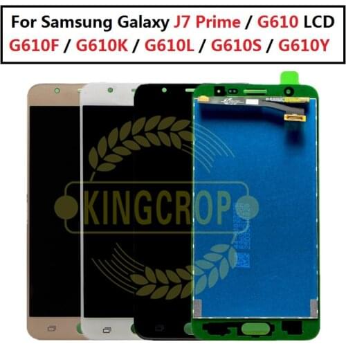 For SAMSUNG GALAXY J7 Prime G610 G610F G610M on7 2016 Display Touch Screen Digitizer Replacement For SAMSUNG J7 Prime LCD