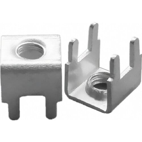 PCB-11 Increase in Height PCB Welding Terminal M3 Circuit Board Terminal Connector High 9.7mm 100pcs