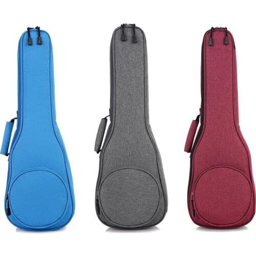 Hot AD-Cotton Ukulele Bag Soft Case Gig Waterproof Oxford Cloth Ukelele Hawaii Four String Guitar Backpack