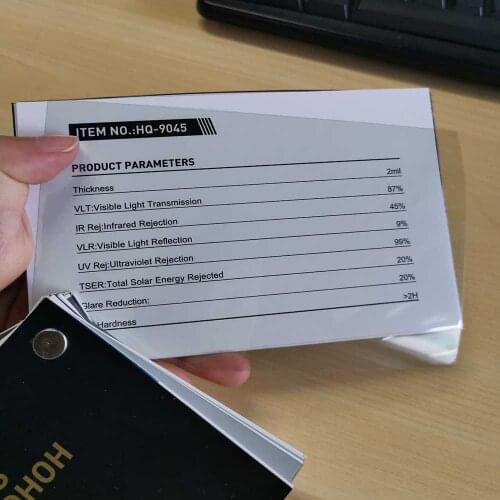 HOHOFILM 90%VLT 2mil Window Film Windshield Film Car Window Foils Solar Protection Film Windshield Sun Shade Tint Film Window ti