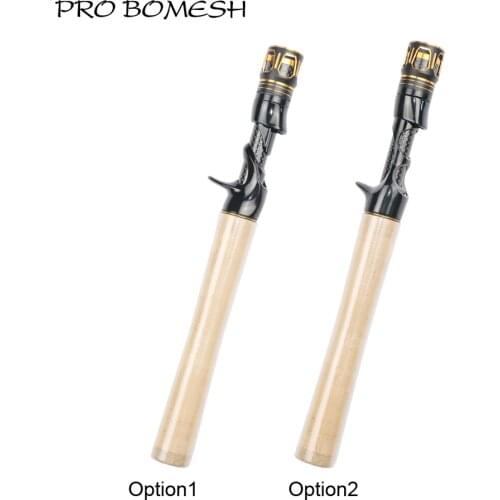 Pro Bomesh 1Set 57.6g 61.6g Casting Reel Seat 3K Carbon Tube 2A Grade Cork Kit DIY Fishing Rod Pole Accessory Repair Rod