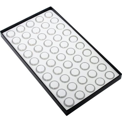 GemTrue Fashionable Clear Acrylic Diamond Gem Display Box Jewelry Gemstone Storage Case