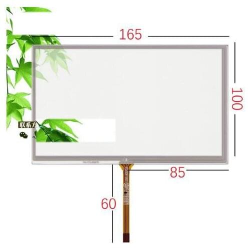 New 7'' Inch Touch Screen GPS navigation screen e CRE road route X10 GPS general screen 161*97