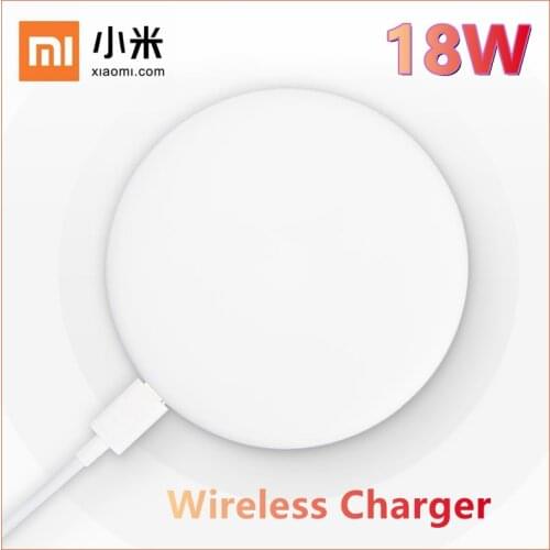 Original 18W Xiaomi QI Wireless Charger Fast Charge MI 9 10 11 Pro Mix 2s 3 9V/2A EU Adapter Charge For iphone 12 11 XR Samsung