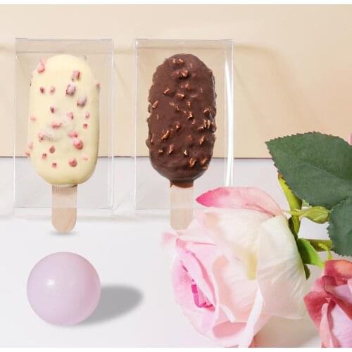 28pcs 3.7X2.2X1.5Inches Transparent Plastic Box Gifts Box Suitable For Weddings Birthday Party Chocolate Jewelry Gift Packag Box